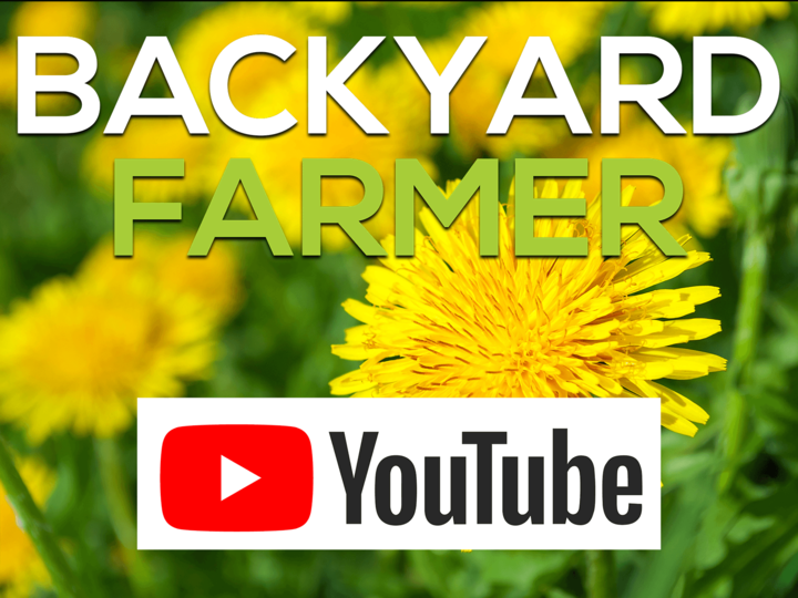 Image of Backyard Farmer @ YouTube. 