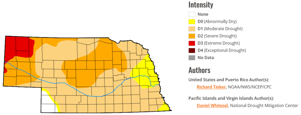 April 24, 2025 Drought Monitor