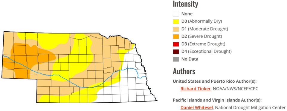 Drought Monitor Map for January 29, 2026